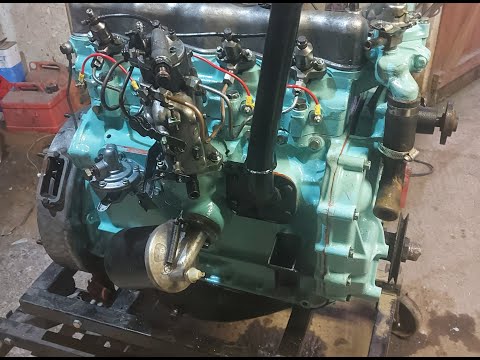 land rover series 3 2 1/4 diesel build part 9. how to fit a new camshaft, timing chain, skew gear
