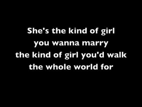 Wanna love you girl - Robin Thicke Pharrel (lyrics video)