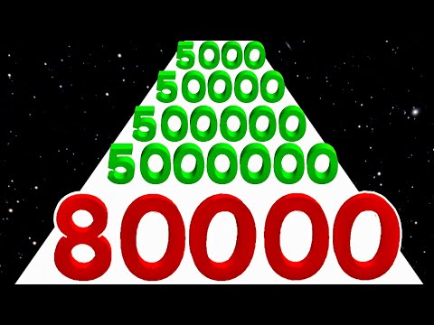 Number Stack 3D vs Rolling Orb Crash - Satisfying ASMR Gameplay