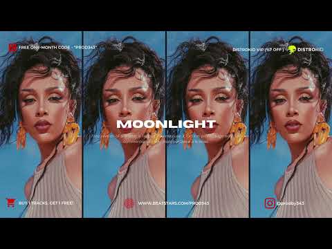 Doja Cat Type Beat - Moonlight  | Funk Pop Disco Guitar | prodby343 | FREE
