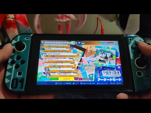 Hatsune Miku Project DIVA MEGA 39s (Catch the Wave) Nintendo Switch Gameplay.