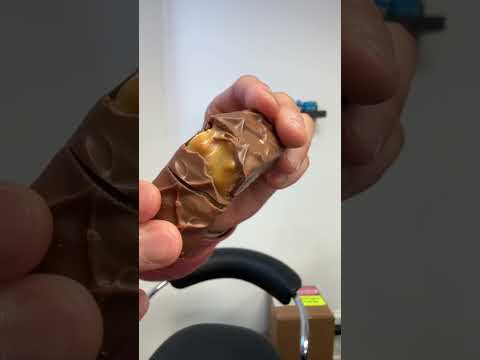 Snickers butterscotch from India. I expected more caramel pull, but taste made up for it