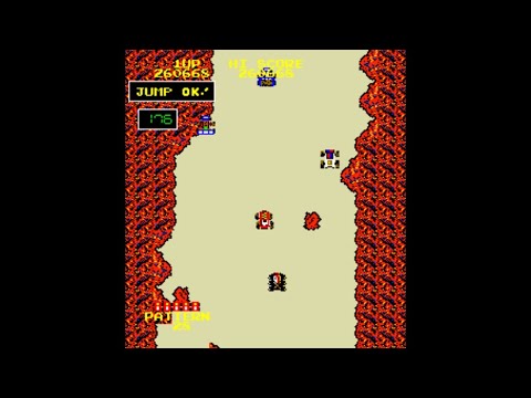 Bump 'n' Jump [Arcade Longplay] (1982) Midway