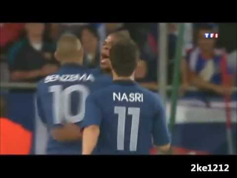 Loic Rémy - Buts en Equipe de France