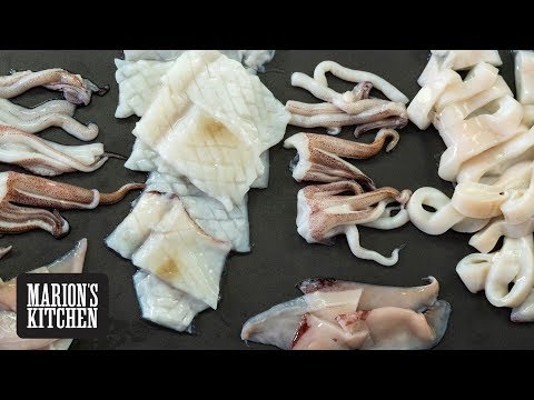How to Clean & Prepare Squid At Home - Marion's Kitchen