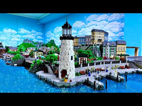 Der Leuchtturm! - Bau einer Lego Stadt Teil 294.