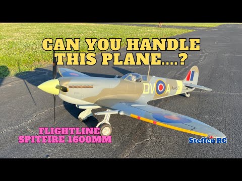 Flightline Spitfire 1600mm how to fly this plane without crashing it.