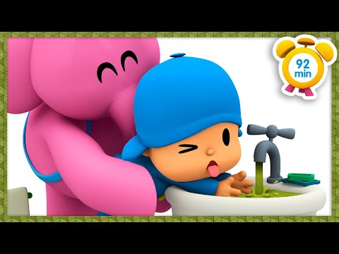 🚮 POCOYO ENGLISH - Learn to Recycle: Garbage In The Lake [92 min] Full Episodes |VIDEOS & CARTOONS