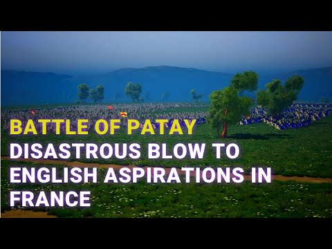 Battle of Patay - a disastrous blow to English aspirations in France.