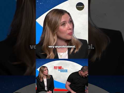 'Very Unprofessional': Scarlett Johansson On Working With Colin Jost 😂