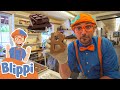Blippi Makes Chocolate At A Chocolate Factory Educational Videos For Toddlers
