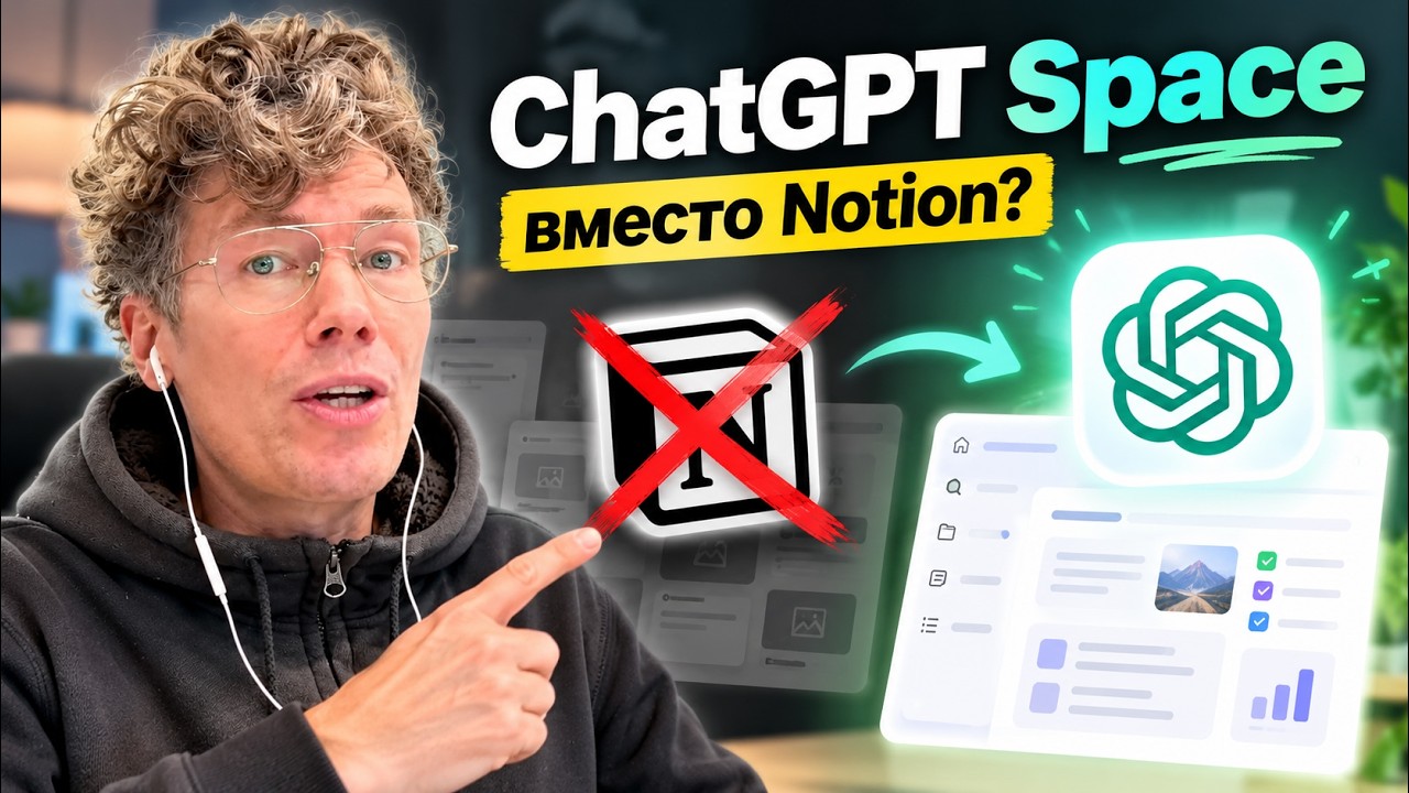 ChatGPT Space — замена Notion? 4 реальных примера