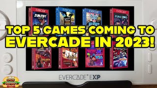 Top 5 Games Coming to Evercade in 2023!