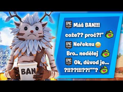Tak za tohle mi dal Fortnite BAN..