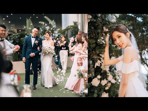來一場唯美浪漫的 Glass Hall 的婚禮及證婚 | 九龍灣 Glass Hall #早拍晚播 #早拍午播 #SDE #婚禮 #婚禮攝影 #BigDay