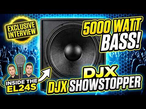 YORKVILLE ELITE EL24S 5000w Peak Active 21" Sub-Woofer, Casters, Onboard Limiter image 9