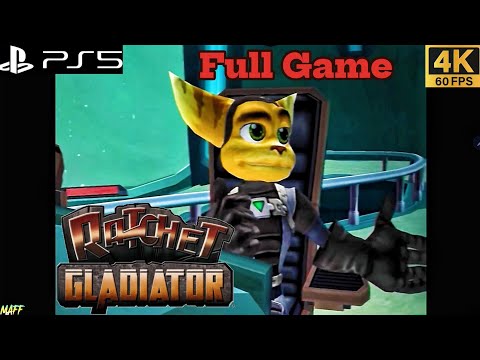 Ratchet Gladiator | Full Gameplay Walkthrough - PS5 Cloud Streaming 4K (No Commentary)
