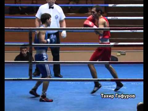 Бокс. Турнир Шопокова-2016. 56 кг Омурбек Малабеков (Кыргызстан)-Стоян Мазур (Казахстан)