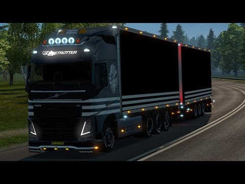 Ets2 - Volvo FH Black Lion Tandem Pack