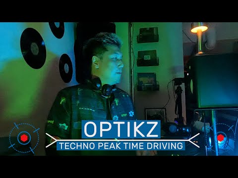 Techno Peak Time Driving Live Dj Set by OPTIKZ | CYBERDECK