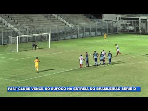 Fast Club vence no sufoco na estreia do Brasileiro serie D