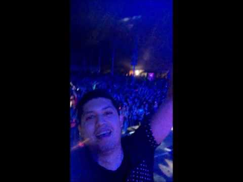 On stage Riggi and piros @Domo Tour Deorro