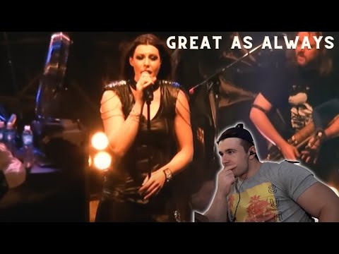 Bodybuilder Reacts - Over The Hills And Far Away (Live) - Nightwish