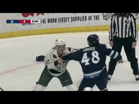 Brendan Lemieux vs Nick Seeler