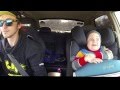 Father and Son Hilarious Car Drifting