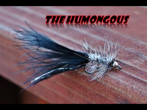 Humongous wooly bugger fly tying tutorial
