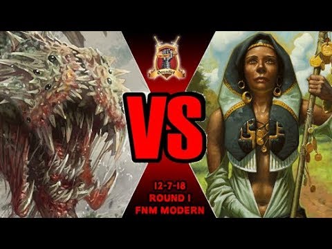 B/G Rock VS Knightfall - Gauntlet FNM Modern 12-7-18 Round 1