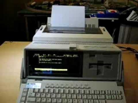 1985s Brother WP1 Word Processor