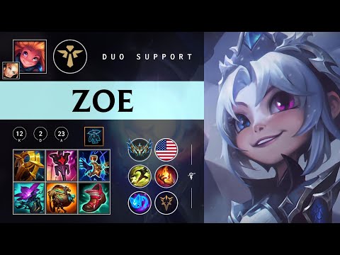 Zoe Support vs Fiddlesticks - NA Challenger Patch 26.01