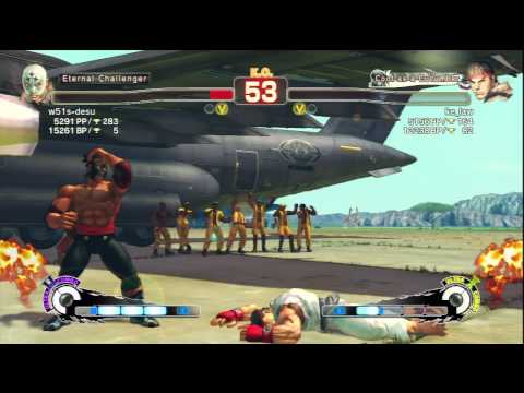 w51s-desu [El Fuerte] Vs ke_law [Ryu] SSF4 AE 2012 Japanese Matches - PSN