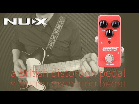 Nux Mini Core -  Brownie Distortion Pedal Demo