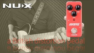 Video thumbnail for Nux Mini Core -  Brownie Distortion Pedal Demo by 葉宇峻彈吉他（葉宇峻彈吉他）