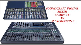 Video thumbnail for #soundcraft#digital#mixer Soundcraft si impact vs si expression 3 si impact  Si Expression 3 by PRO SOUND & TECHNOLOGY
