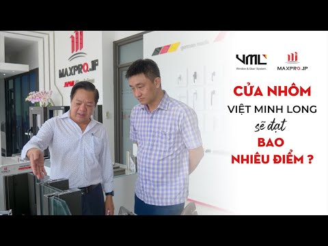 MAXPRO.JP đánh giá bao nhiêu điểm về CỬA NHÔM VIỆT MINH LONG | Cửa Việt Minh Long