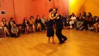 Video thumbnail for Loukas Balokas-Georgia Priskou, Milonga Querida, Juan D'Arienzo, Tangoneon milonga Creta