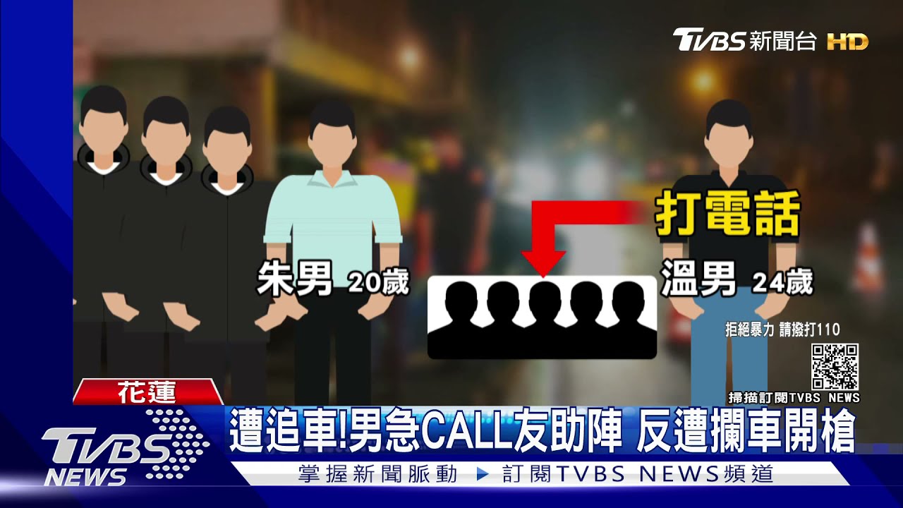 疑有恩怨！花蓮大街「2車追逐開數槍」　1男中彈不治