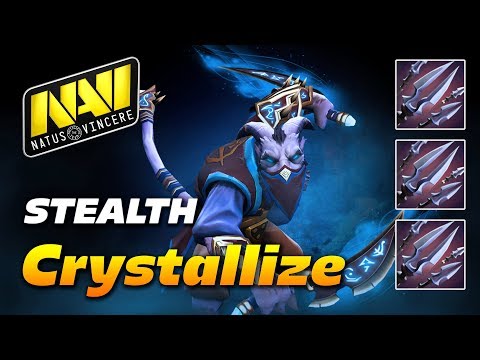 Na'Vi.Crystallize Riki Stealth Assassin - Dota 2 Pro Gameplay