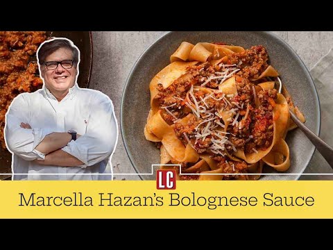 Marcella Hazan's Bolognese Sauce: The Velvety-Smooth Recipe