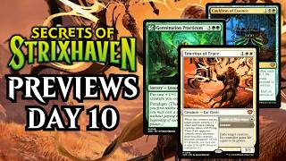 They Saved Some STRONG Cards For Today! | Secrets of Strixhaven Day 10 Previews Spoilers