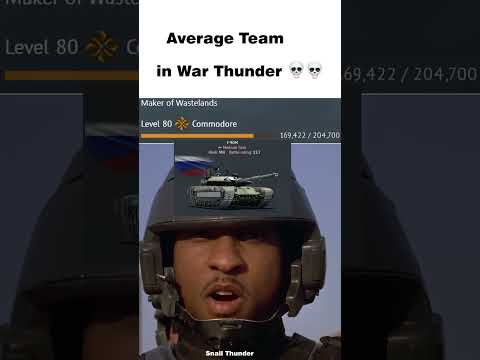 Average Team in War Thunder 💀👀 #warthunder #gaming
