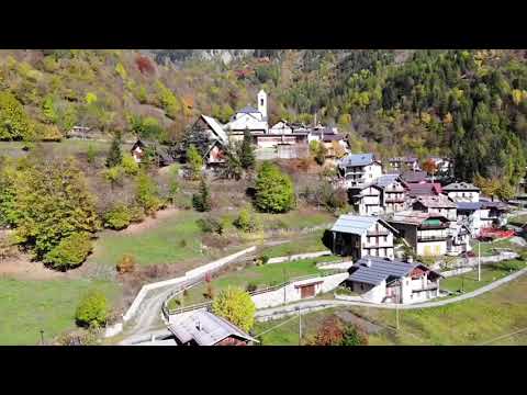 BAGNI DI VINADIO si tinge d’autunno. Valle Stura, Cuneo, Piemonte