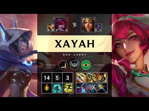 Xayah ADC vs Sivir - BR Challenger Patch 25.10