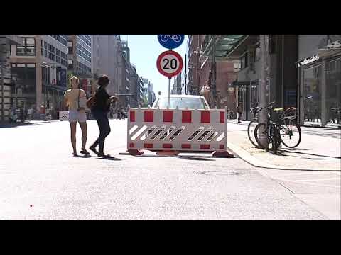 Autofreie Friedrichstraße - Sperrung beginnt // Die tv.berlin Nachrichten vom 21. August 2020