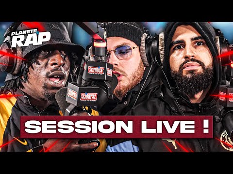 SESSION FREESTYLE avec Rémy, Black D, Hardos, Faelix, Nouwane, Ryan & Nono ! #PlanèteRap