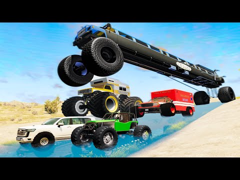 Monster Trucks Mud Battle #15 - Beamng drive