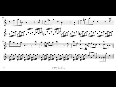 G.  F.  Haendel, Sonata IV in a minor, set for 2 alto recorders